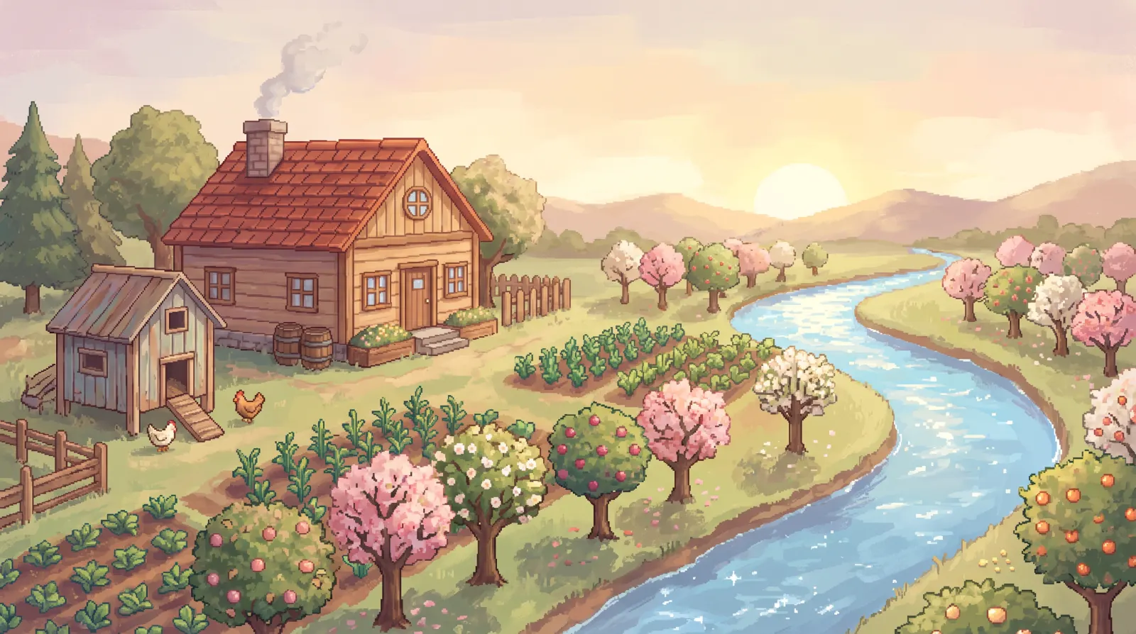 Stimmungsbild zu Stardew Valley